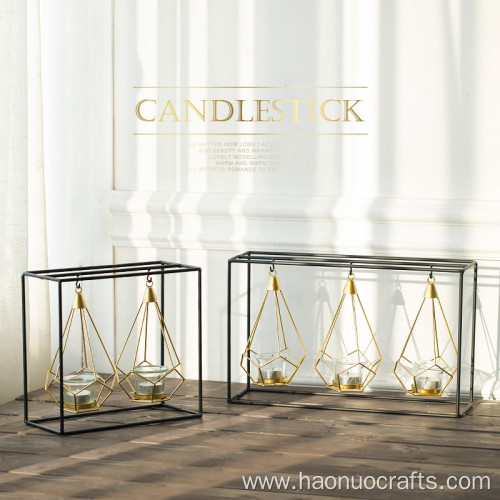 Creative style light luxury candlestick romantic candlelight